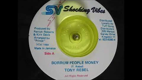 Borrow People Money Tony Lebel