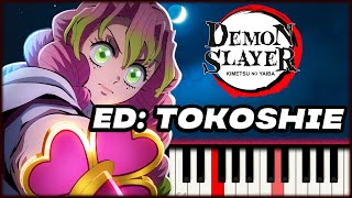 "Tokoshie" (Sheet, MIDI, MultiTracks & WAV) - Demon Slayer Season 4 ED