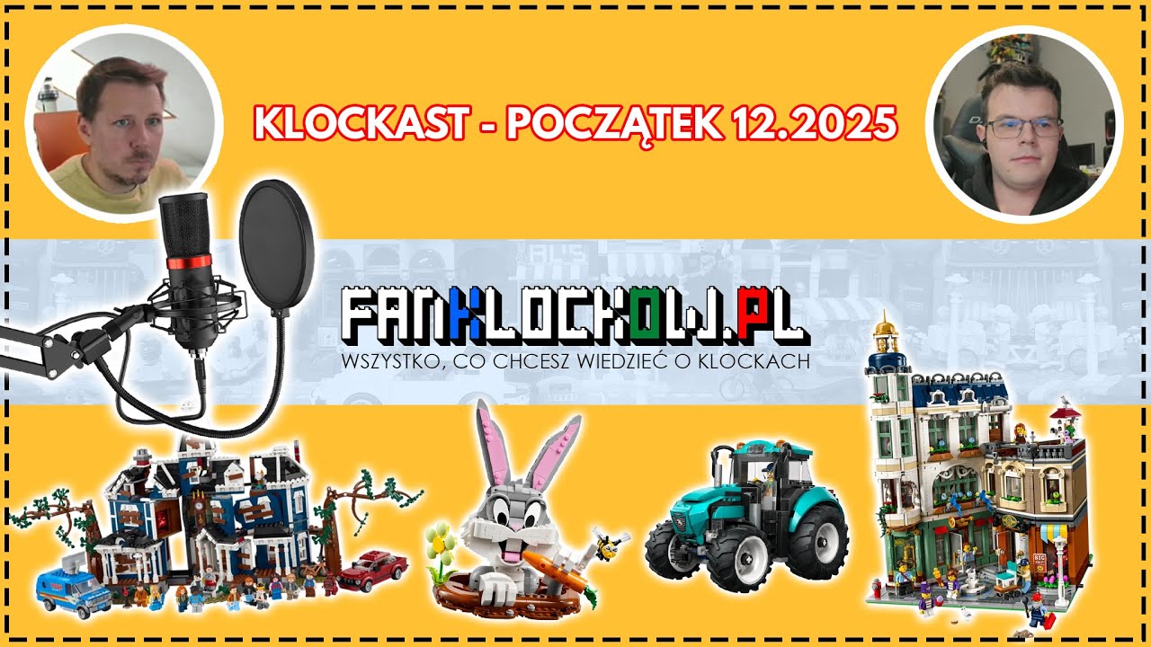 KLOCkast 2.0: MEGA fala zapowiedzi LEGO® na 01.26 (2-8.12.2025)