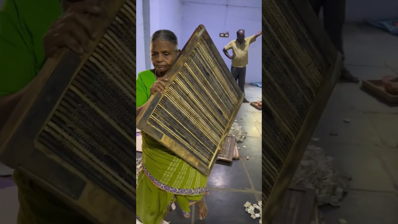 Wax matchbox (मोम की माचिस) factory making #shorts