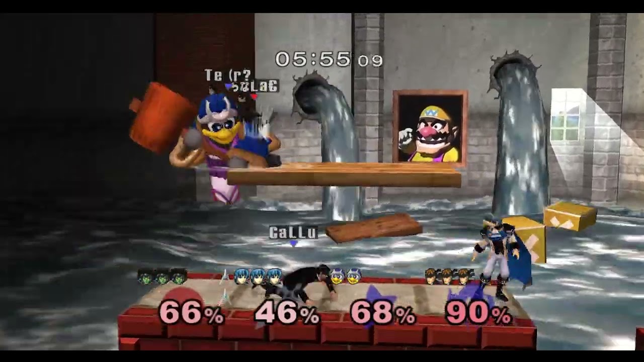 Codename Melee Deluxe Wave 1 - 4 Stocks, 8-Minues Standard Rules with Low Items Wario's Castle