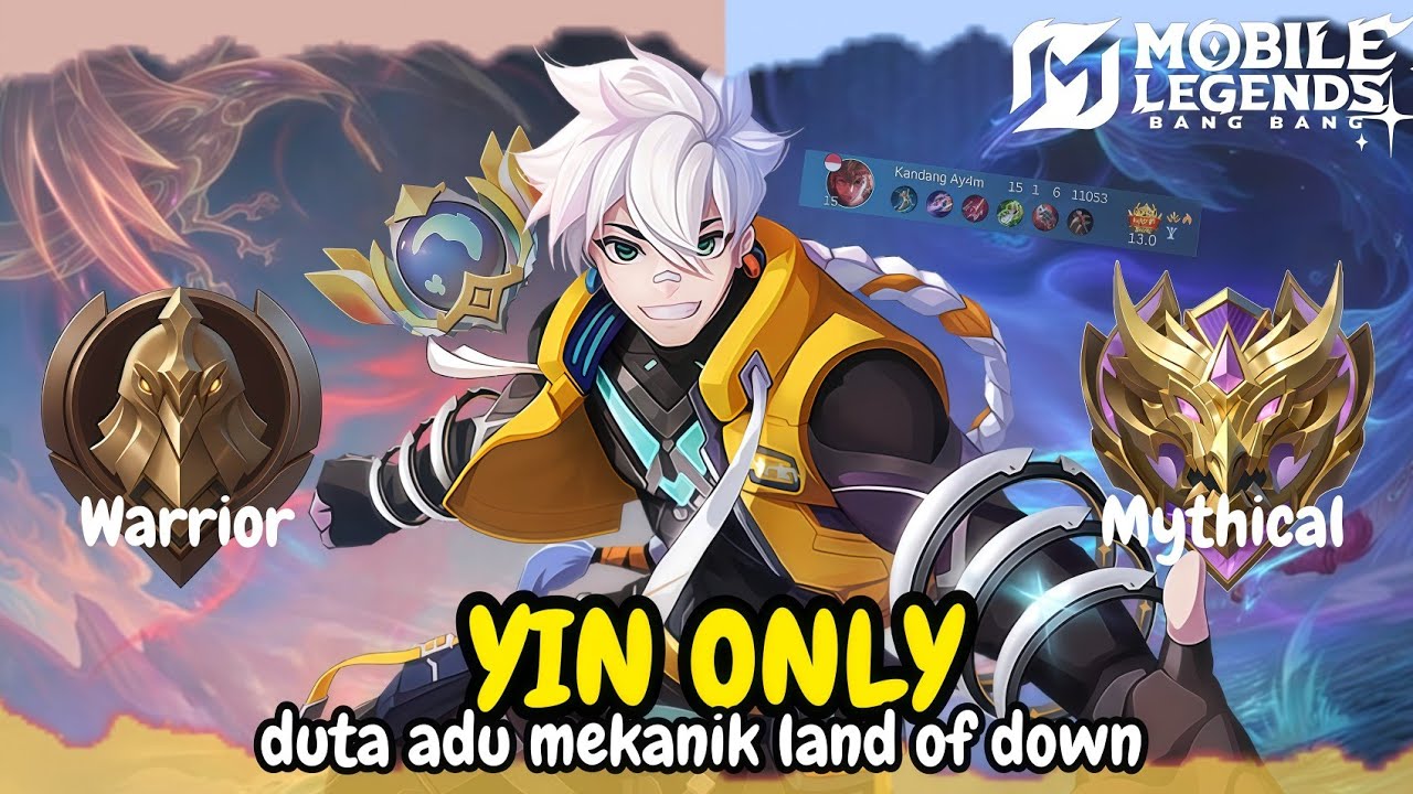Namatin Mobile Legends Tapi Yin Only 