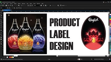 CorelDRAW | How To Create Product Label Design - Best Techniqeus For Experts & Beginners-Ahsan Sabri