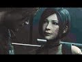 RESIDENT EVIL 2 Remake Leon and Ada Kiss Scene 1080p 60FPS