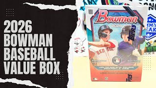 2026 Bowman Baseball Value Box Opening - Any Big Hits?