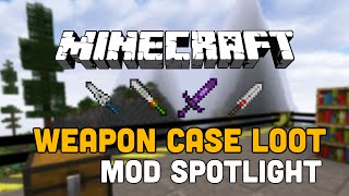 Minecraft Weapon Case Loot mod - CS GO Case Opening in Minecraft! Mod Spotlight screenshot 2