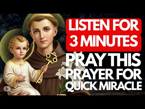 I tried this powerful prayer to Saint Anthony and got results from God