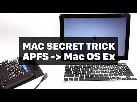 MacOS Secret Trick: Reformat APFS to Mac OS Extended with Disk Utility!! Recovery Mode