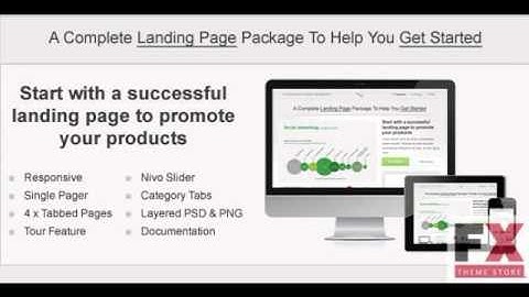 Preview Start Responsive Landing Page