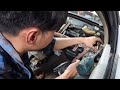 សកម្មភាពជាងជួសជុលម៉ាសុីនត្រជាក់រថយន្ត Highlander 2003 V6