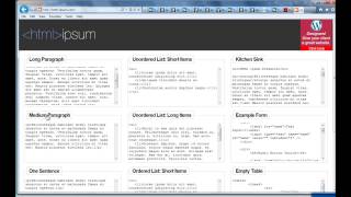 Code a 1-Column Layout - Part 2 - Add Some Lorem Ipsum Profile
