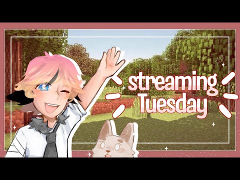 STREAMING TUESDAY setting up the fan art room ( minecraft servile with ...