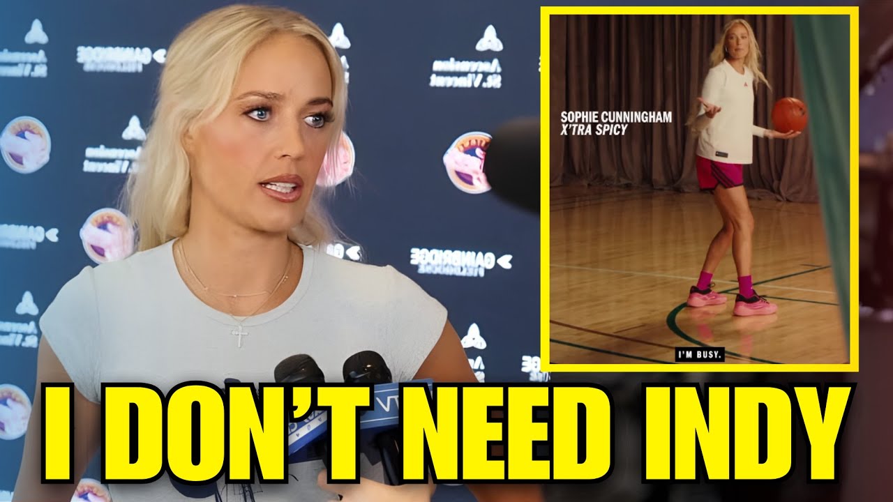 Sophie Cunningham DROPS BOMBSHELL on Indiana Fever in CONTROVERSIAL ADIDAS COMERCIAL