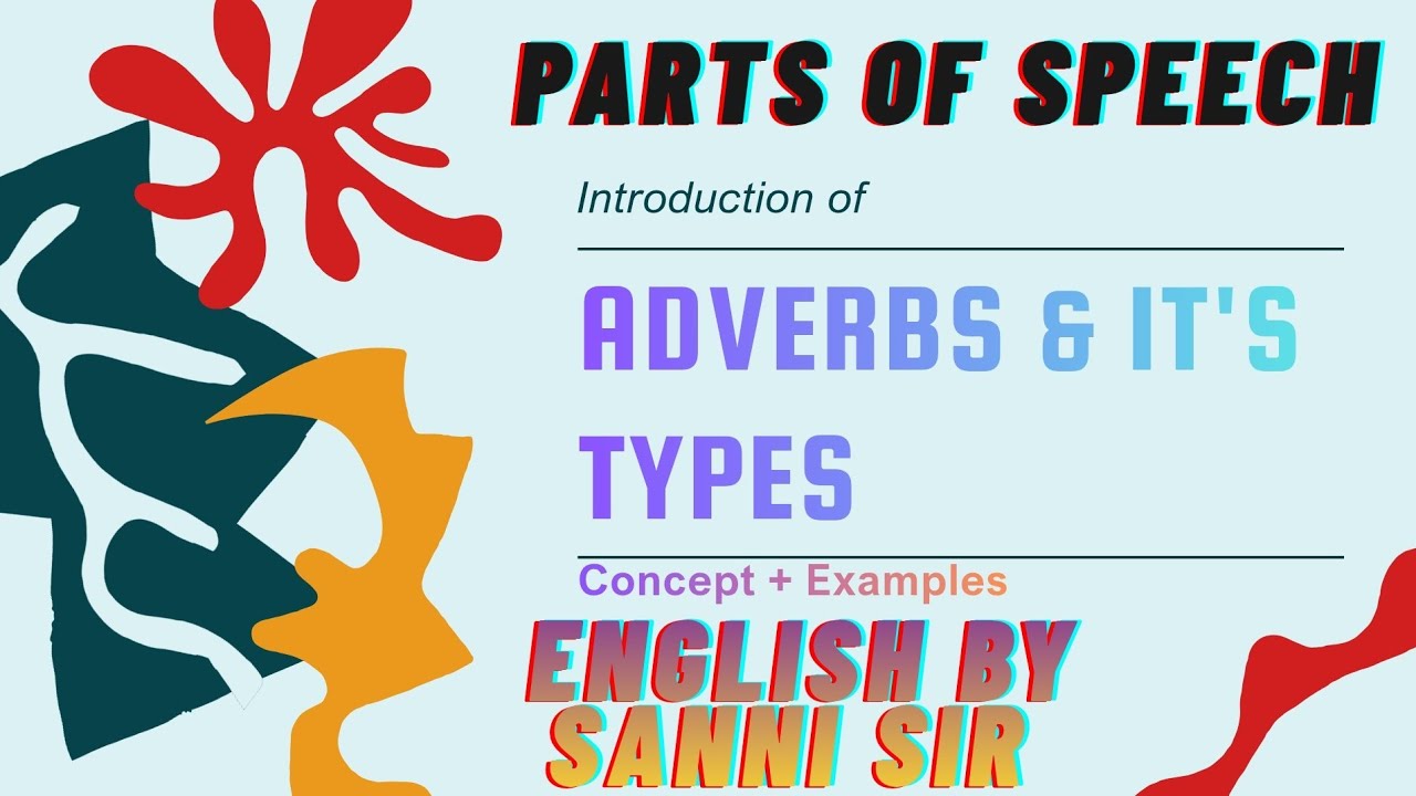 Adverb | Adverbs in English grammar | Definition/Examples/Types|