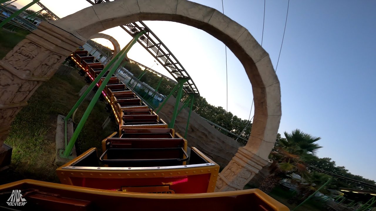 Panorama Park - Rothaarblitz - Heute im Europark als Eurospeed - POV - MACK Rides -  Powered Coaster