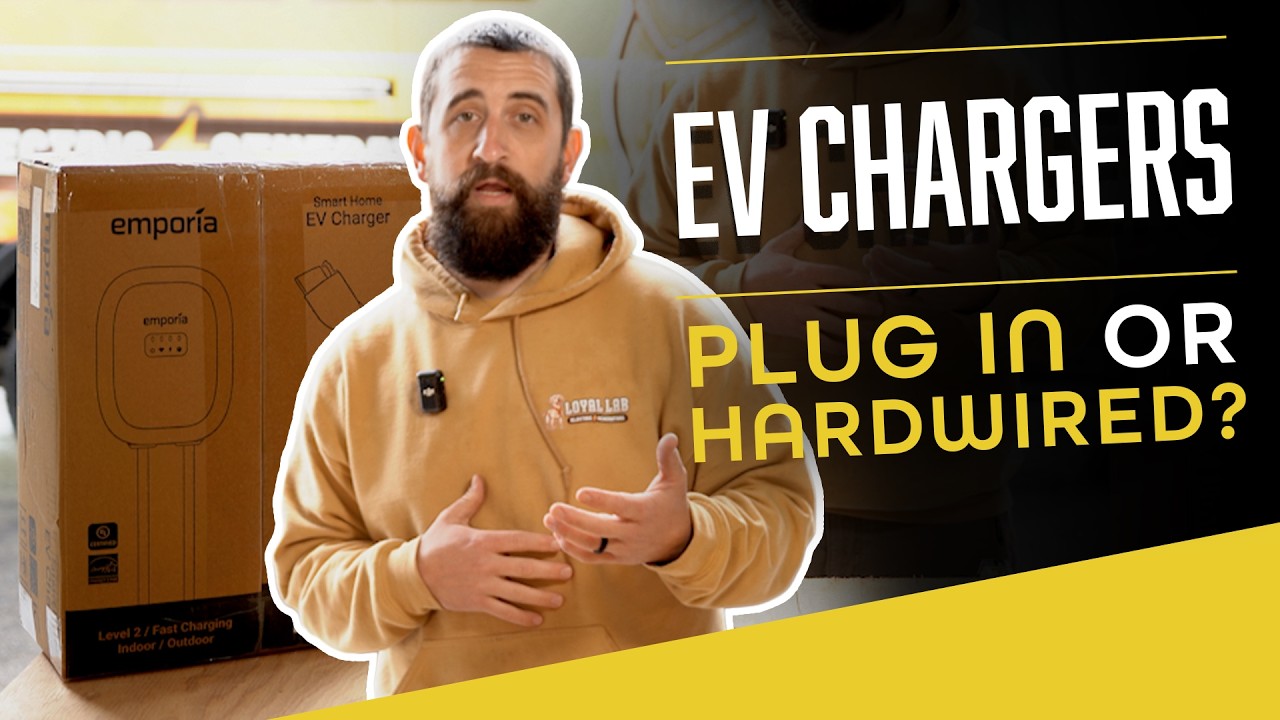 All About EV Chargers: Hardwired Vs. Plug-In - YouTube
