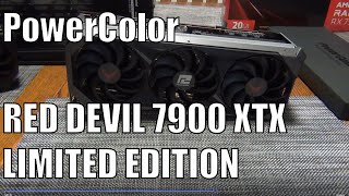 PowerColor Red Devil Limited Edition Radeon RX 7900 XTX Unboxing and Overview