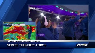 Tracking severe thunderstorms