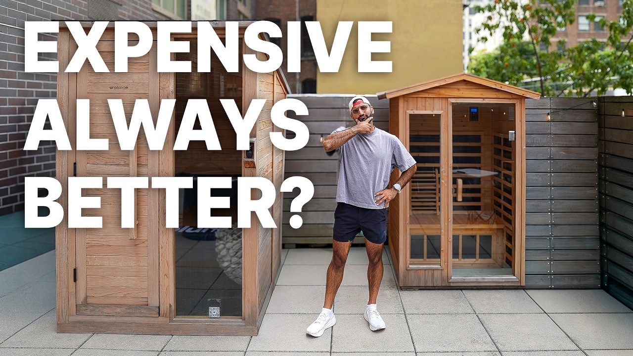 Самая дешевая и самая дорогая сауна (Plunge vs Amazon)