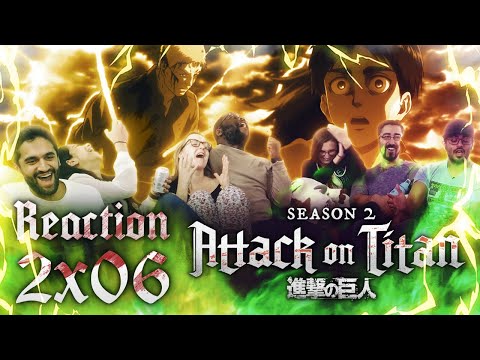 Video Attack on Titan - 2x6 Warrior - Group Reaction... - youtube