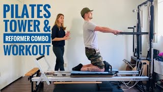 Pilates Reformer Tower Full Body Workout | 45-Minutes |Intermediate 