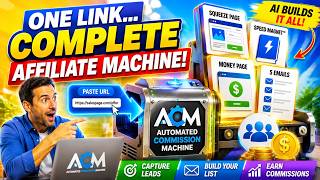 Automated Commission Machine: AI Affiliate Marketing Made Easy -  Build Funnels & Make Money Online