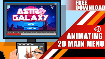How to Animate Menus in Unity - AG Part2 - [Unity tutorial]