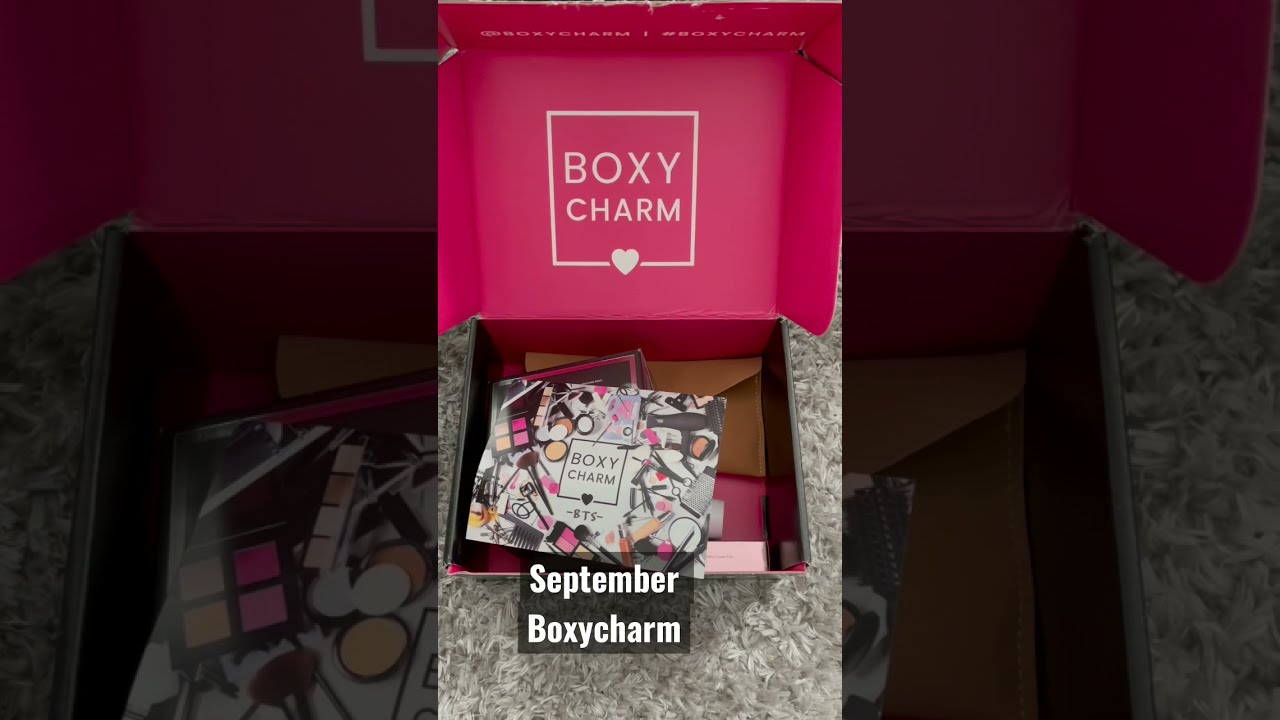 SEPTEMBER BOXYCHARM BASE BOX UNBOXING 