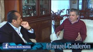GUSTAVO ALVITE ENTREVISTA A MANUEL CALDERON PRODUCTOR DISCOGRAFICO 1 DE 5