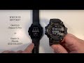 Garmin Fenix 6 pro vs Casio GBD-H1000