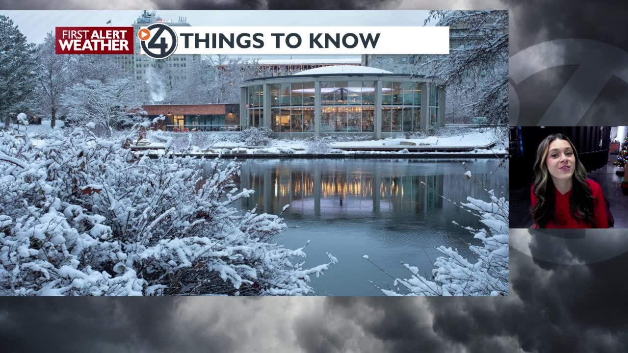 VERY cold temperatures to start the week - YouTube