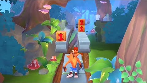 Crash Bandicoot: On the Run! - Turtle Woods Challenges - Gem Run, Break Crates, Time Trial