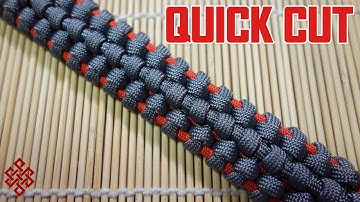How To Make the Traitor Knot Paracord Bracelet Tutorial Quick Cut