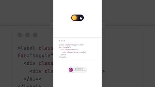 CSS Only Dark/Light Toggle Button 🤩