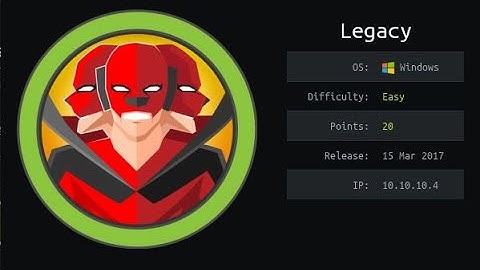 Legacy CTF : HackTheBox Fulll Walkthrough || HackTheBox - Legacy (10.10.10.4) || English