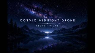 Sleep Sound 🌙 Dark Ambient Drone for Deep Sleep | 852Hz + 963Hz Inspired