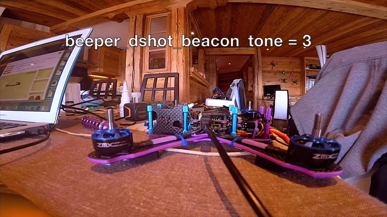 Turtle mode and Buzzer tones with ESC Dshot commands in Betaflight 3.2