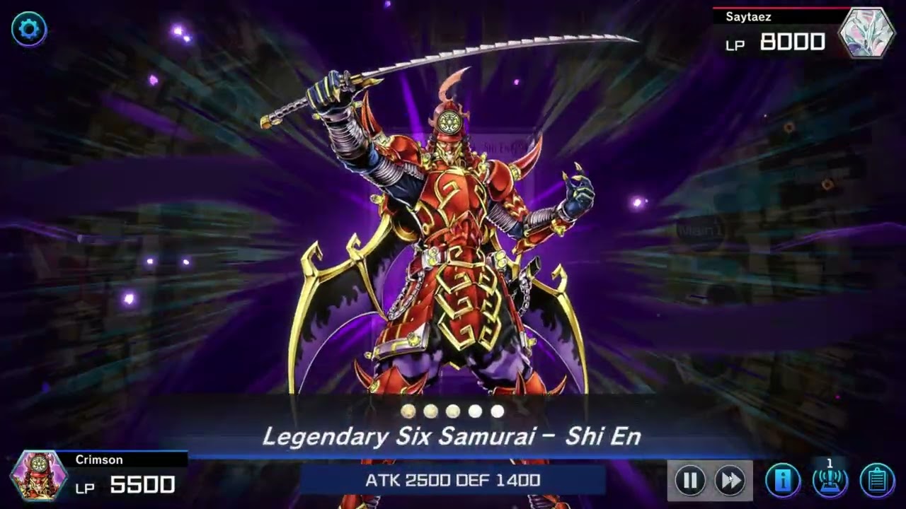 Primite Six Samurai - Master Duel