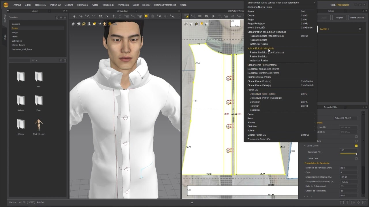 Marvelous Designer Workflow - Freak Noize Studio