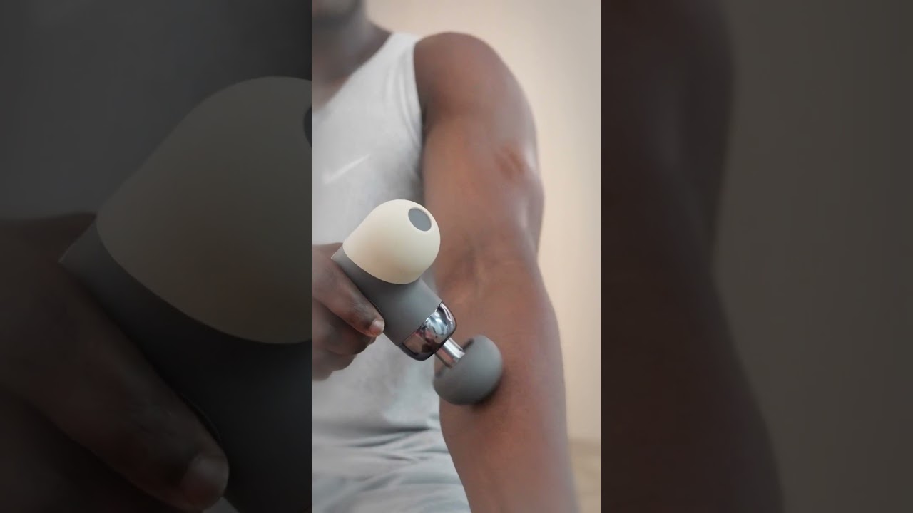 Meet your new relaxation game-changer: the RENPHO Mini Thermal Massage Gun! 💪
