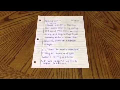 3rd Grade Writing Video Homework - YouTube