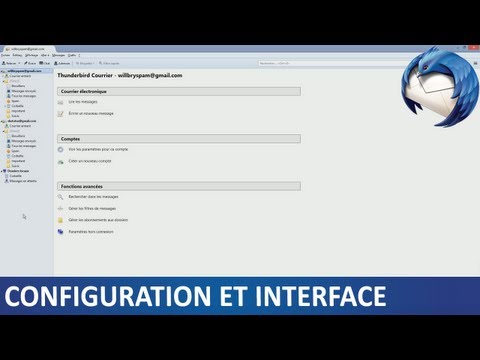 Thunderbird | Configuration et interface