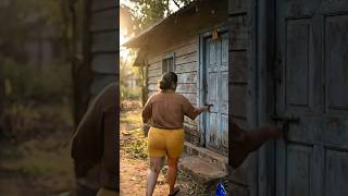A Young Indian Girl Cleans the Old House #cleaning