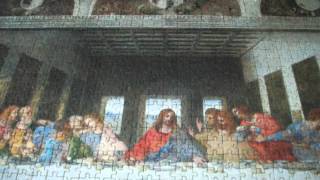 La Ultima Cena, Puzzle hecho Arte 69 X 50 - YouTube