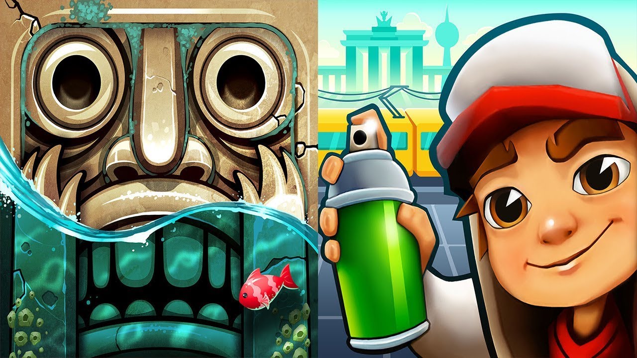 Temple Run 2 Pirate Cove VS Subway Surfers 2018 Berlin