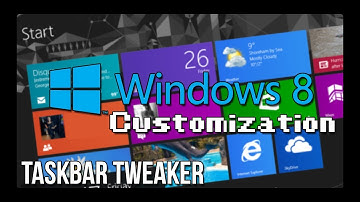 Windows 8.1 Customization - Taskbar Tweaking
