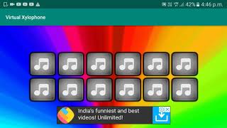 Virtual xylophone screenshot 1