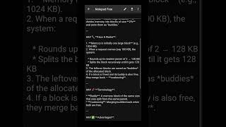 🧩 Buddy System Memory Allocation in OS | Easy Explanation with Example