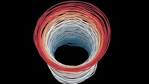 A Climate Spiral of global surface temperature between the years 1880-2021 (4K) ｜ 氣候變化正在失控