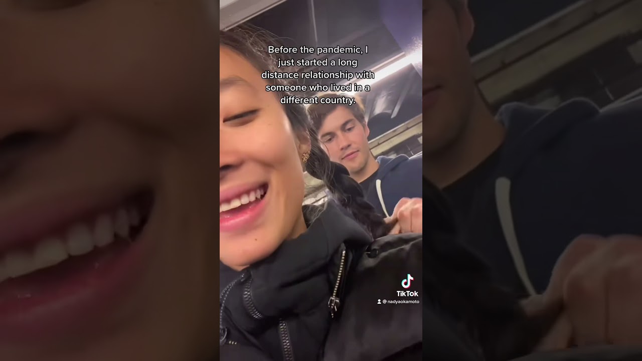 So proud of how far we've come! 🥰 #longdistancerelationship #boyfriend  #love - YouTube